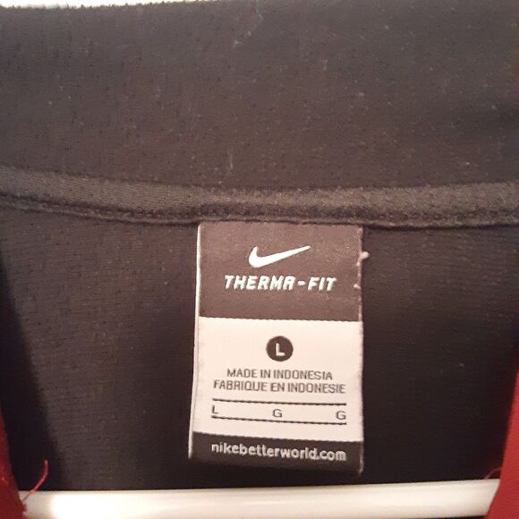 Nike FSU Mens Size L Flordia State Seminoles Therma Fit Hoodie NCAA Sweatshirt - Picture 6 of 9